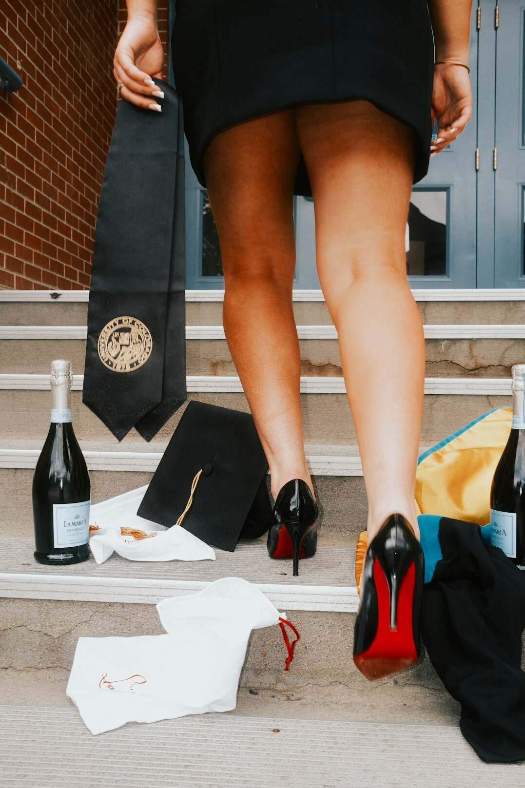 person celebrating success